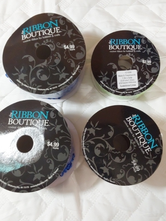 Other - Coulture Ribbon Boutique Ribbon Spools - Assorted Colors